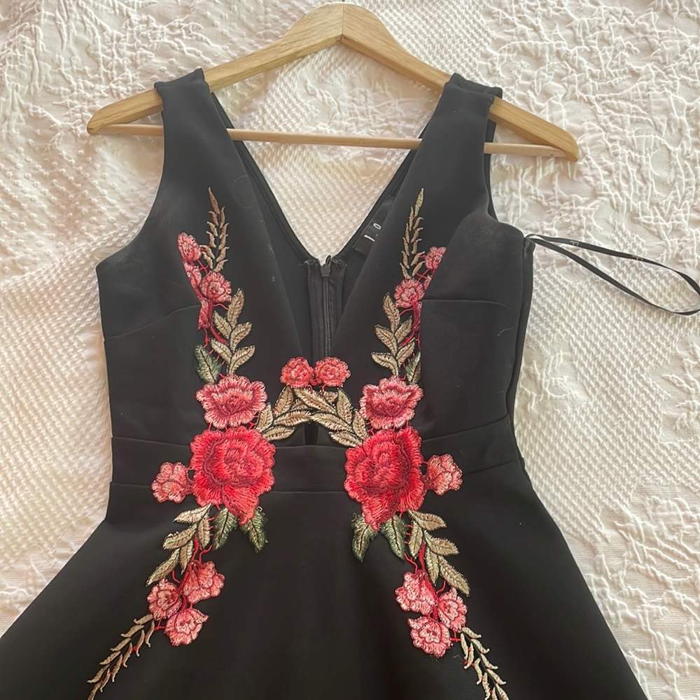 Lulus Skater Floral Dress